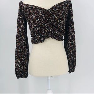 Luminaire Crop top Junior Girls Black multicolor-small